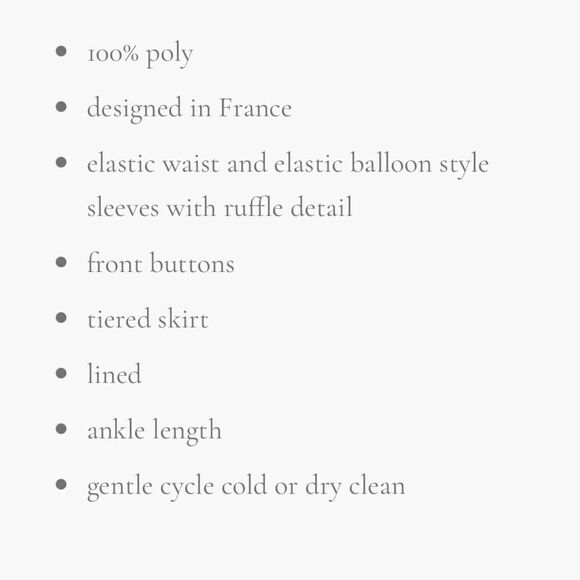 SUNCOO Paris Robe Corinne Midi Dress Royal Blue Embroidered Buttons Size T3 L - Picture 13 of 14